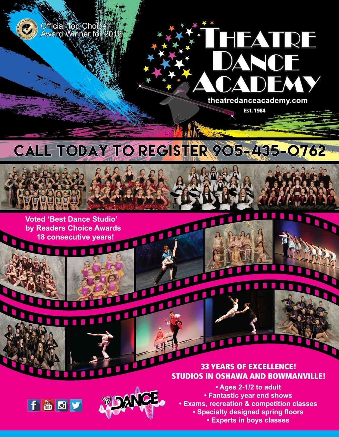 TDA Fall REGISTRATION DANCE call today 905 435 0762 TDA Fall REGISTRATION DANCE call today 905 435 0762
